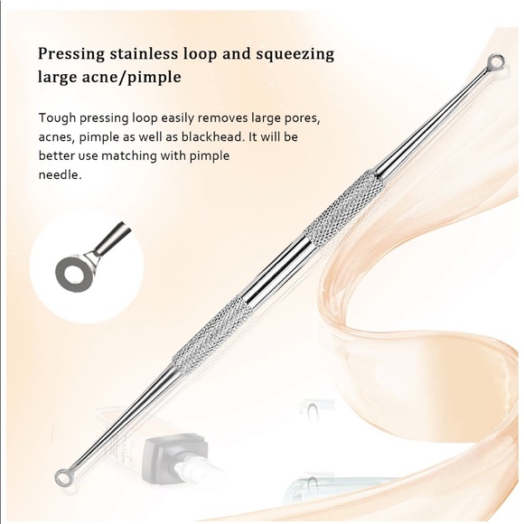 Stainless Steel Extractor/Blackhead Remover - Picture 3 of 5